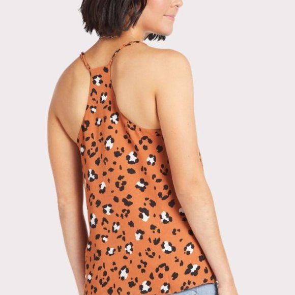 Allison Joy Leopard Strappy Cami - Picture 3 of 8